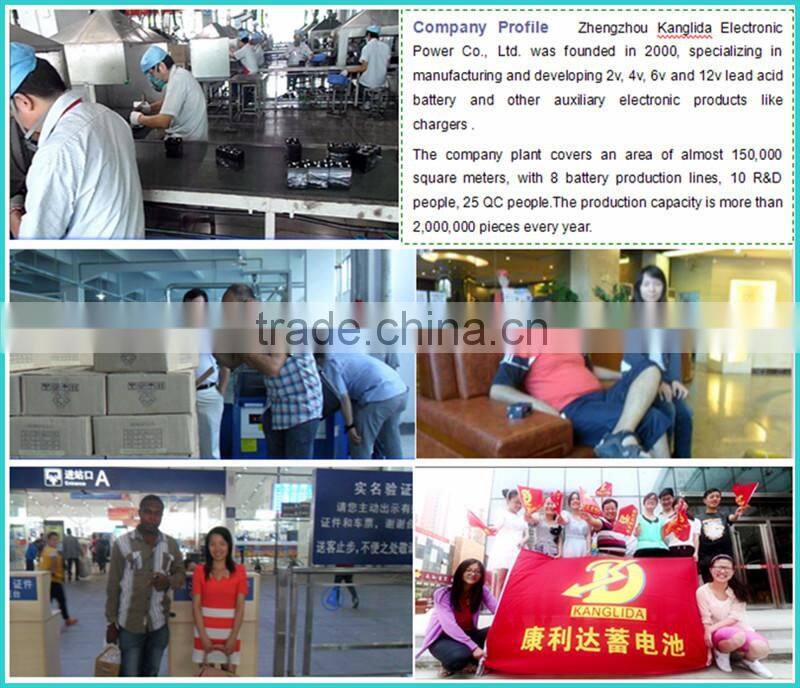 high power 6v7ah deep cycle lead acid battery for lighting system