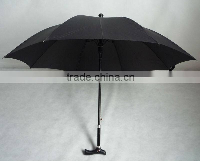 23''x8k auto open fashion straight quality mens walking cane umbrella