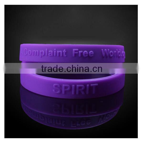 Special custom silicone rubber bracelet/silicone rubber bracelet