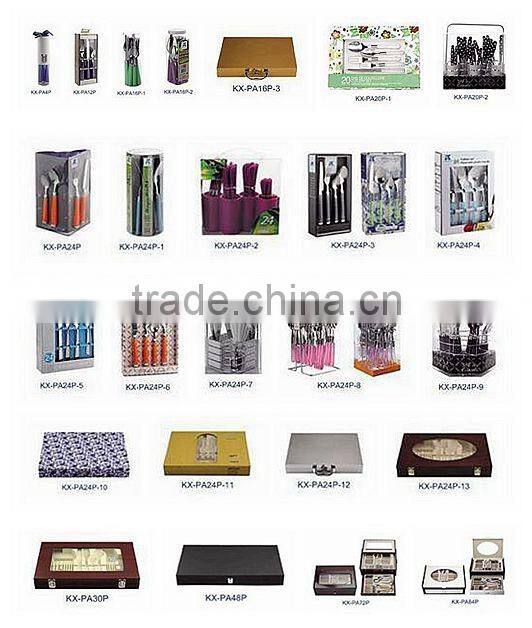 China Supllier Stainless Steel Flatware Set KX-S009