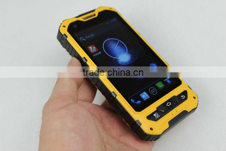 waterproof mobile phone land rover a8 MTK6572 dual core WCDMA 4 inch screen in stock
