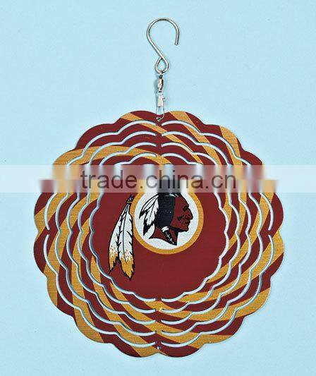 metal NFL garden spinner