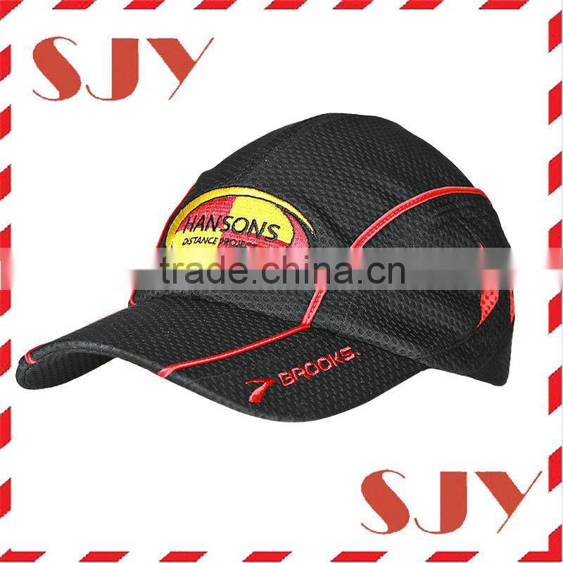 Cool new 6 panels light weight and thinner polyester racing hats supplier