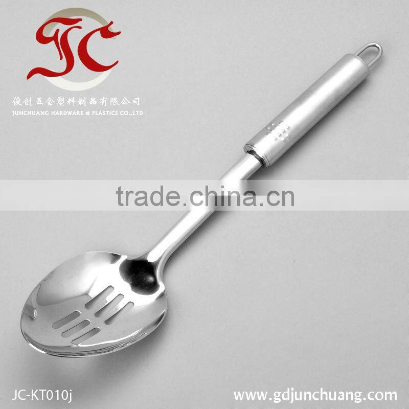New vogue style stainless steel slotted spoon