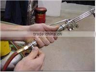 Oxygen and acetylene cutting torch