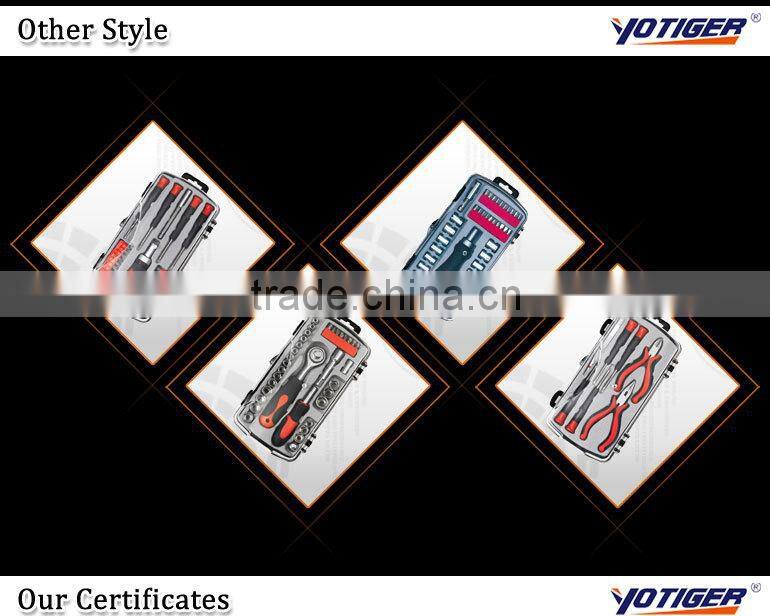 41Pcs Tools Kit in Case ,Transparent Case with Bits and Sockets