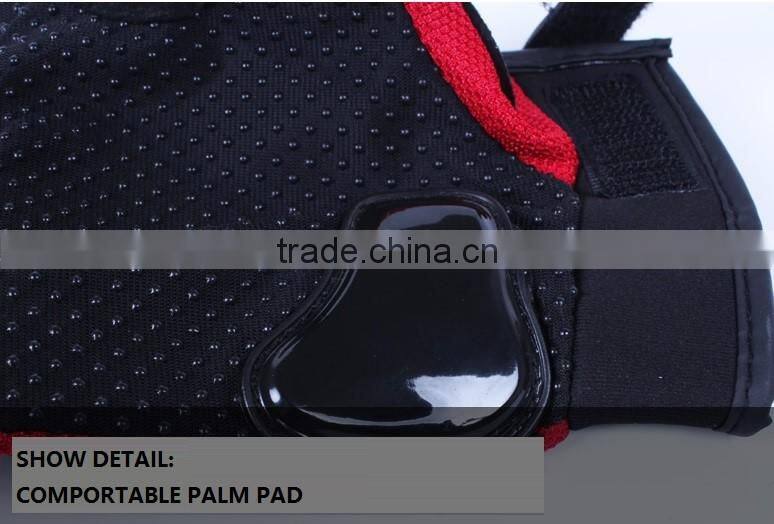 Hot sell 2016 newest monster half finger motorcycle gloves
