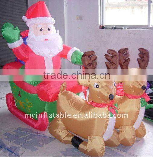 inflatable christmas deer