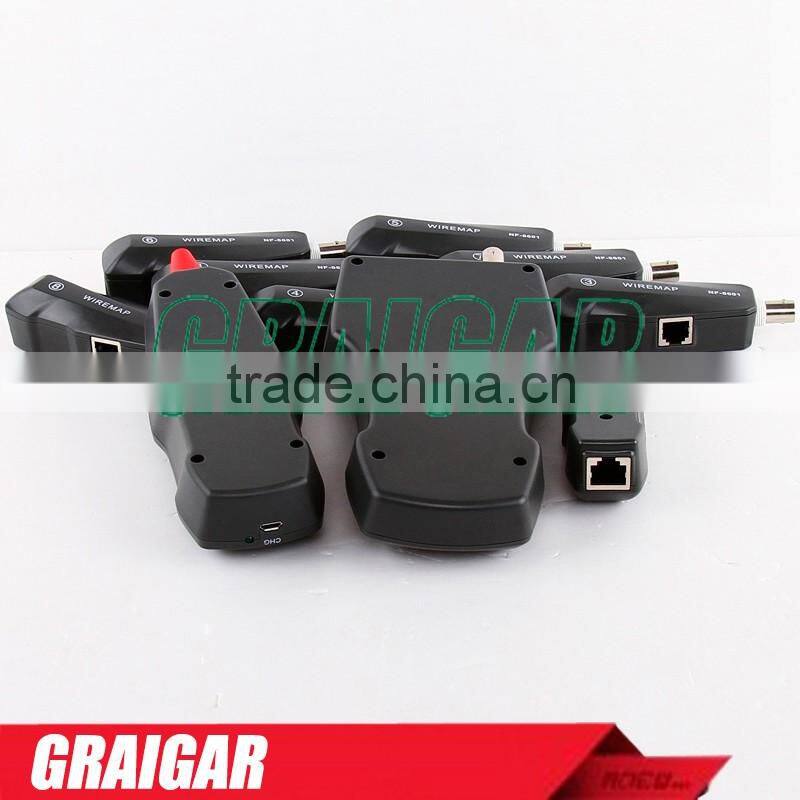 Original Noyafa NF-8601W RJ45 LAN Network Cable Tester UTP STP Diagnose Tone Tracer BNC PING/POE RJ11 Telephone Wire Tracker