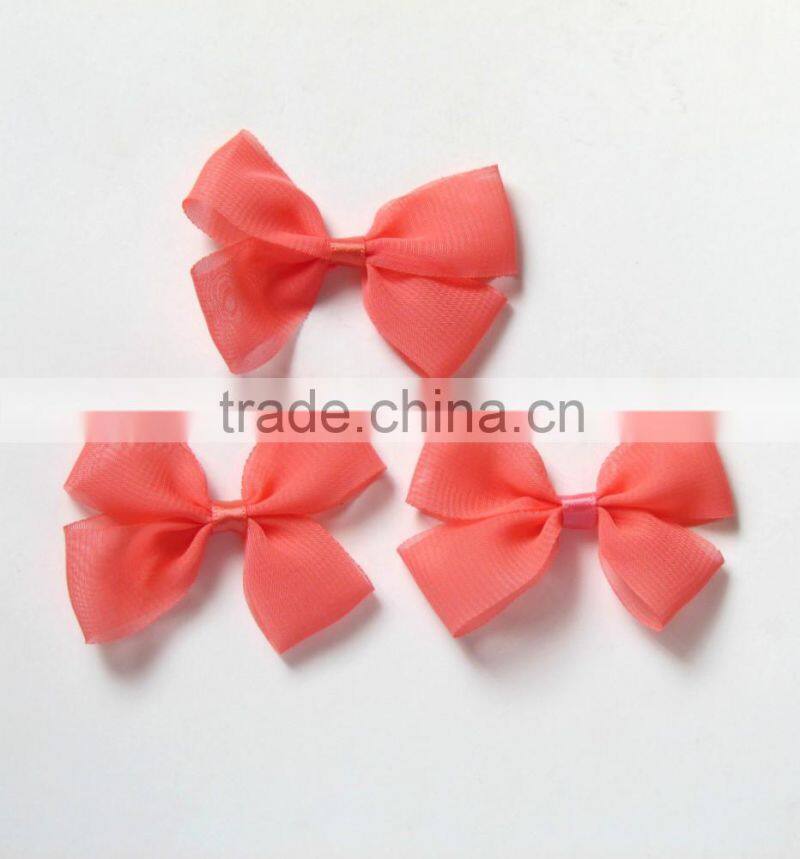 process ribbon bow stickers card ribbon bow polyester ribbon bow pre-tied ribbon bows elastic ribbon bow
