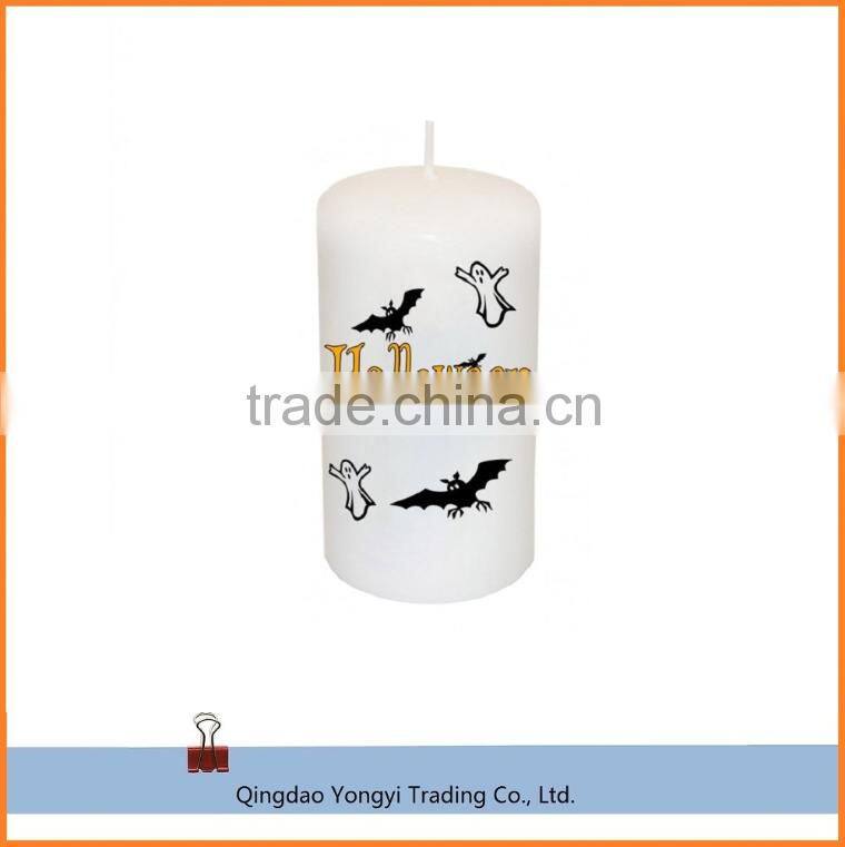 2016 Flameless Halloween Pillar Candles