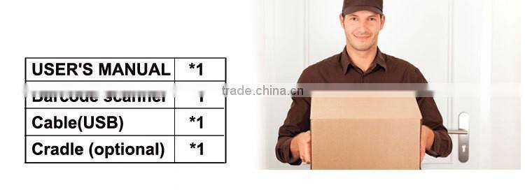Hot-Sale NT-2011 Wired 1D handheld Laser Barcode Scanner for Supermarket
