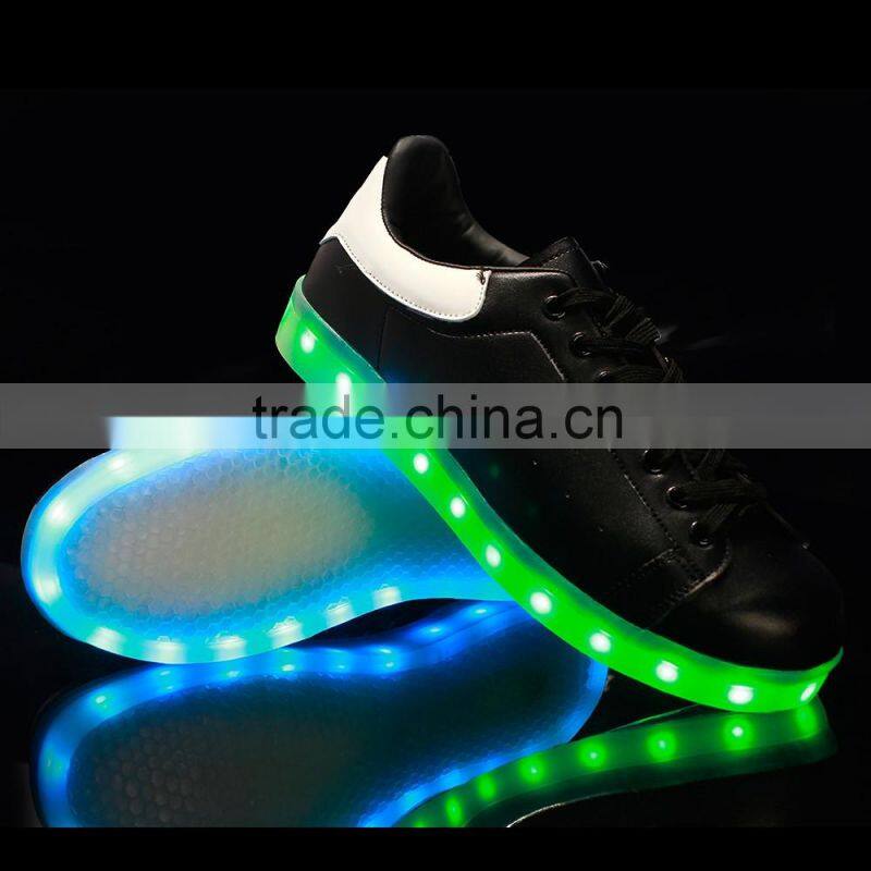 2016 Wholesale Shoes Adults LED Light Shoes Sneakers