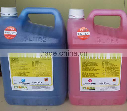 Environment friendly multicolor spectra polaris512 15pl 35pl flora solvent ink