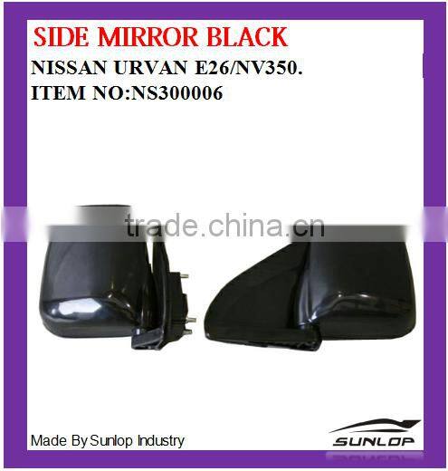 new products auto spare parts side mirror black NS300006 for NS Urvan E26/NV350 2013 up