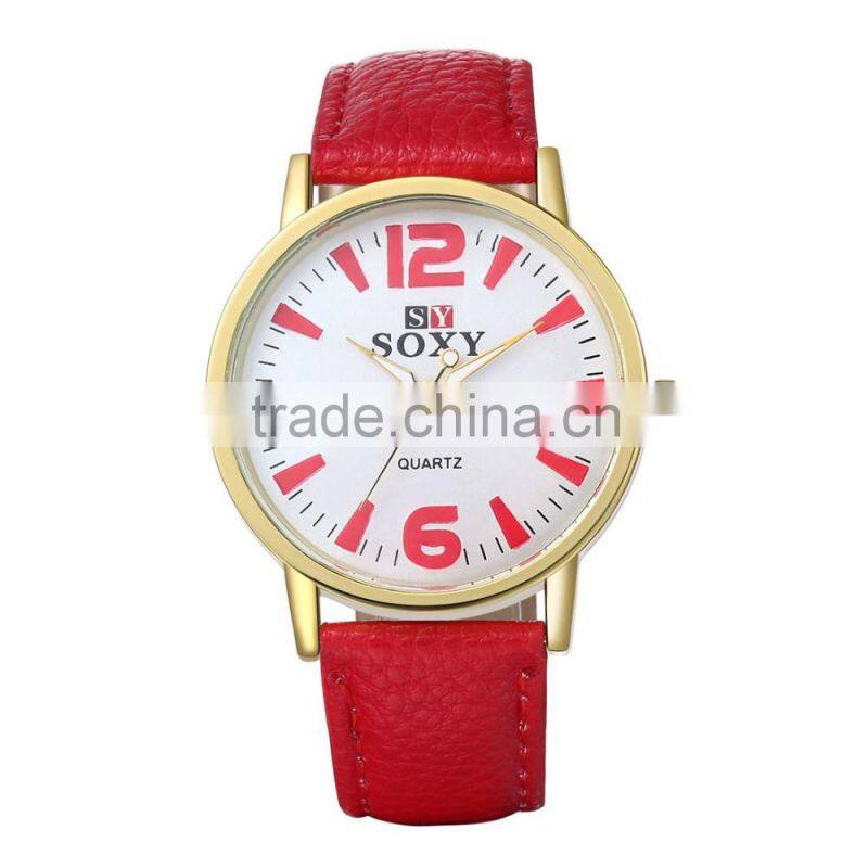 Online shopping leather strap watches luxury watch