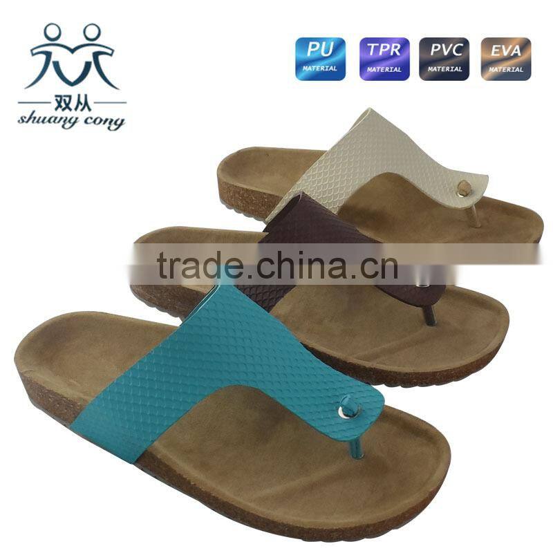 2016 new design flip flop fashion soft flat slipper