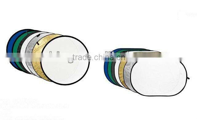 Best selling import material 80cm 7 in 1 studio photo foldable reflector light reflector