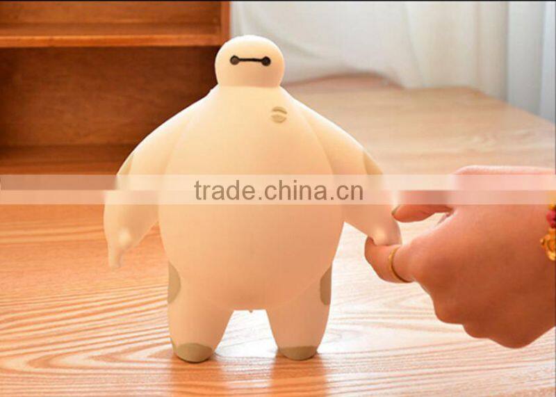 2015 hot and new silicone baymax toy / OEM silicone toys for kids /girls