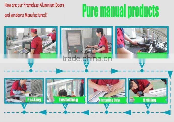 Designer new products strong aluminum glass curtain wall