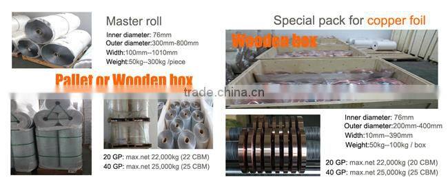 Hot sale Aluminum Foil ALU PET laminate for cable binding and shield