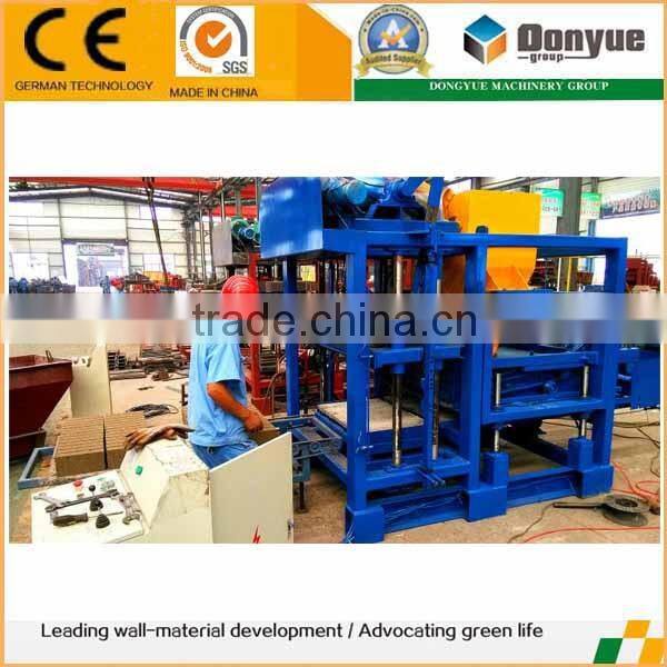 allibaba com new products qt4-25 Semi-automatic CHB block making Machine with low investment