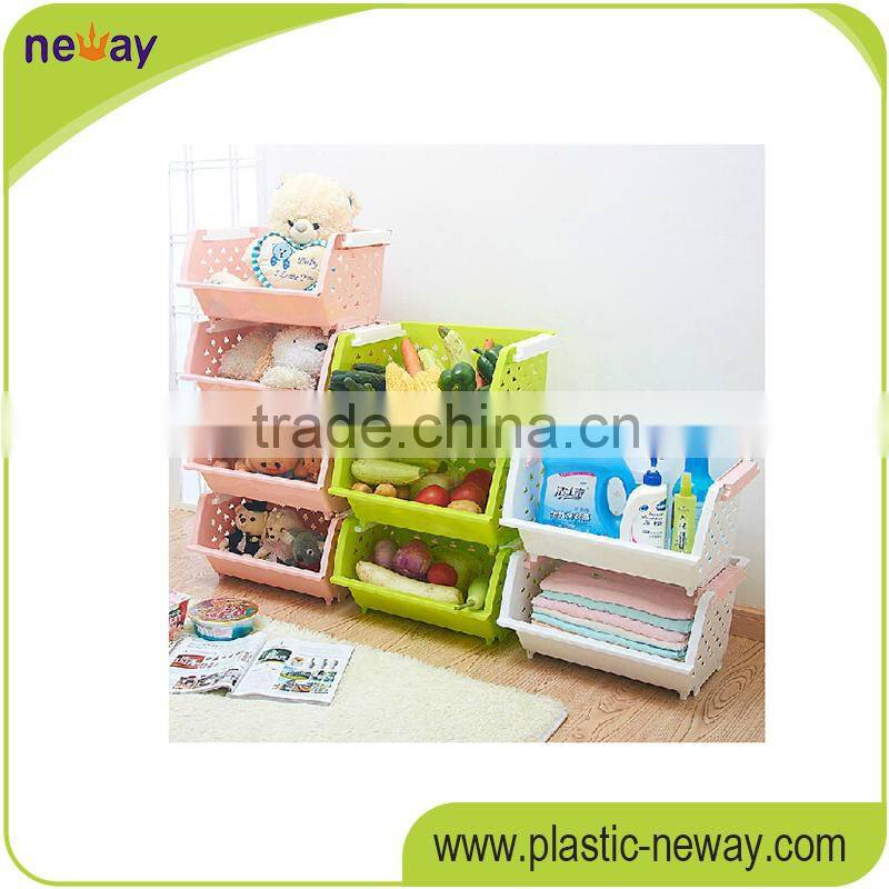 Home storage multipurpose stocked plastic box storage