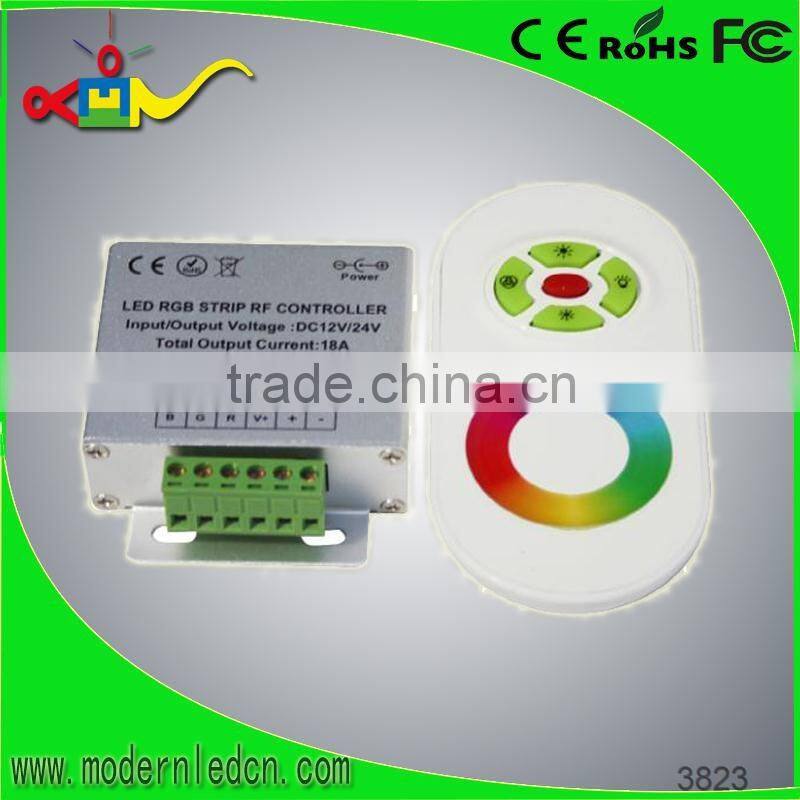 Classic circular led strip controller / dimmer for single color