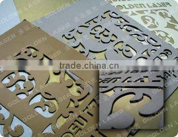 Acrylic,wood,paper cardboard shapes cutting laser machine price