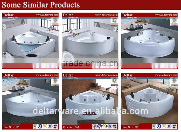 2015 New design indoor portable massage bathtub,embedded massage bathtub