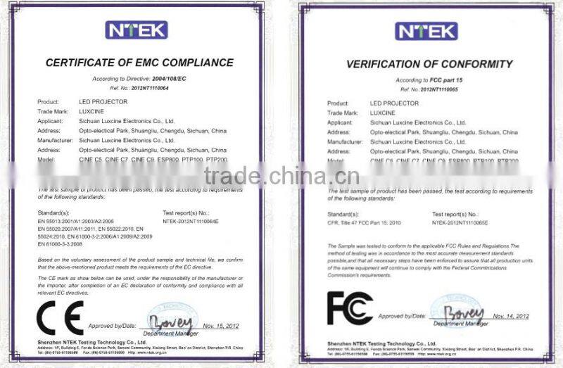 New arrival! World 1st 720P Android 4.4.2 HD LED small LCD Projector with Miracast WiFi Bluetooth 4.0 Bluray beamer