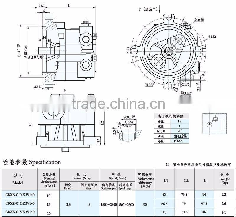 2016 Top grade excavator pump manufacturer KAWASAKI K3V180 charge pilot hydraulic excavator pump