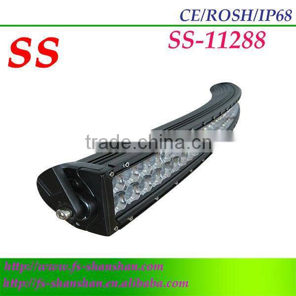 2014 hot! 50 inch 288W Curve LED Light Bar/led emergency light strip bar