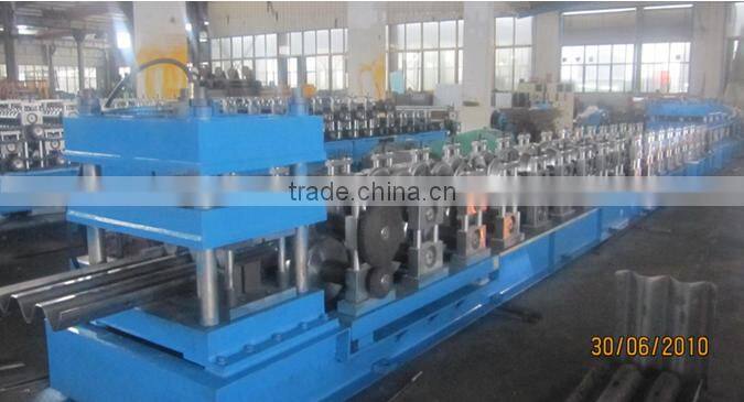 Easy-Operated Metal Hot selling Highway Guardrail two or three waves Roll Forming Machine