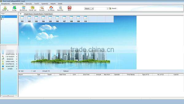 High quality m1 lock for hotel door