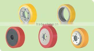 polyurethane driving wheel forklift truck