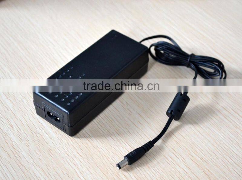 ip20 UL CUL approval 4a 12v dc power adapter with 2 pin 3-pin us plug