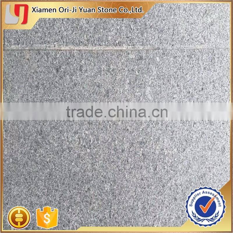 Bottom price hot selling granite G684 flamed tiles black pearl slabs fuding black granite