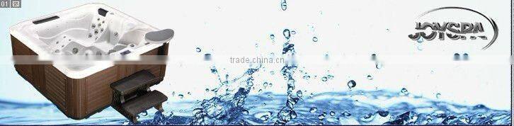 Fiberglass swimming pool spa with powerful massage jets endless spa pool JY8603