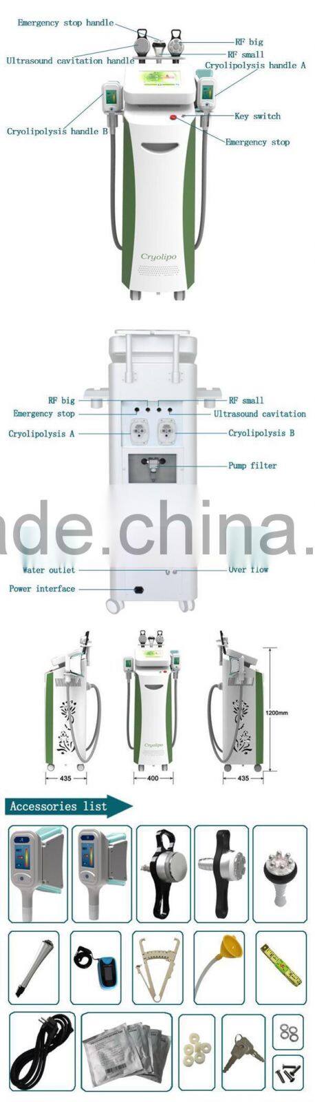 New designed slimming product with lowest price cryolipolysis antifreeze pad