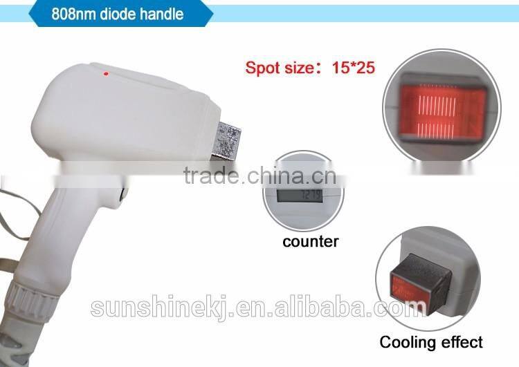 CE approved diode laser hair removal including shipping