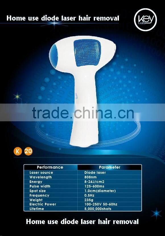 Lowest price salon equipment portable mini 808nm diode facial laser for home use