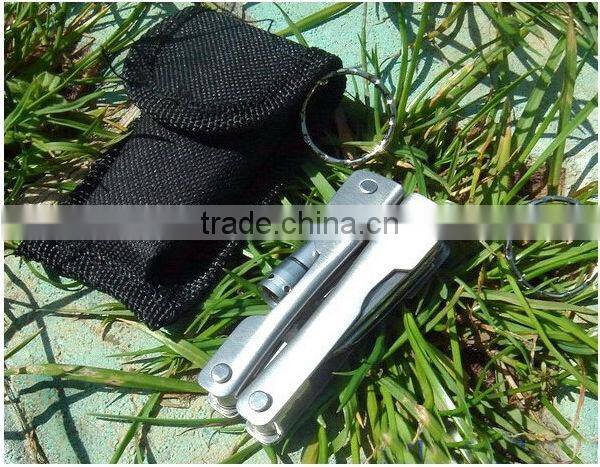 multi grip purpose pliers with knife tools with LED flash light