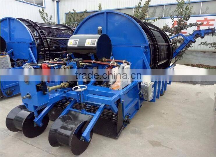 Tractor mounted ginger combine harvester for sale