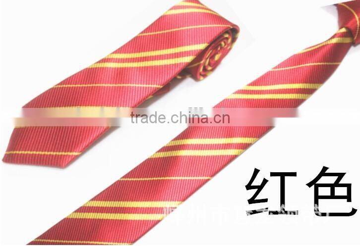 Costume Accessory Halloween Party Cosplay Boys Tie with Badge Gryffindor/Slytherin