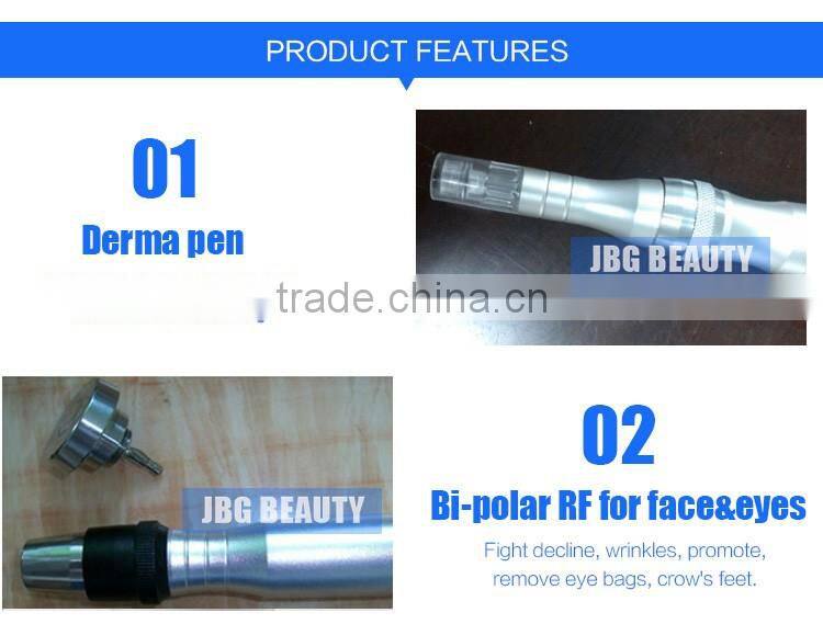 best 4 functions rf face rejuvenation machine with derma pen mesotherapy system