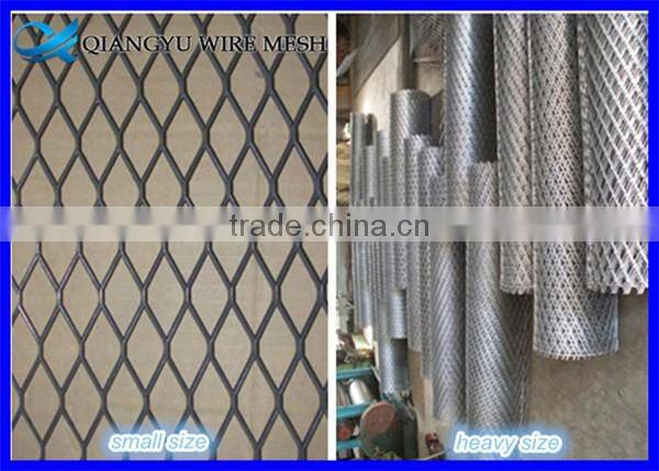 pvc coated expanded metal fence/ expanded metal mesh manufacturer/ heavy duty expanded metal mesh