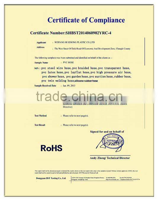 pvc reinforced garden hose