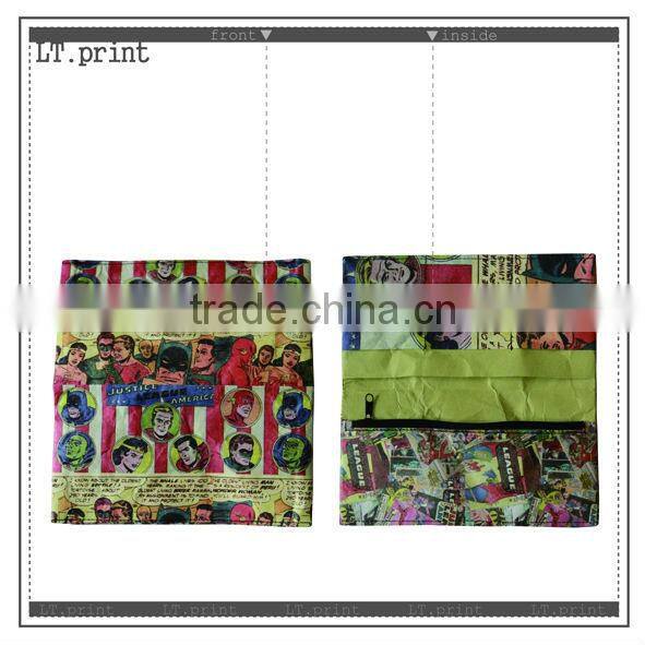 1070D Tyvek Wallet creative purse waterproof Paper Wallet printed wallet