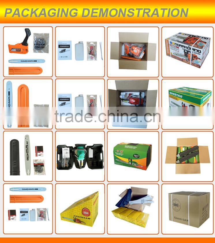52 cc gasoline Chinese chainsaw, gasoline chain saw